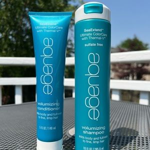 Aquage Sea Extend Silkening Shampoo 10 oz. and 5 oz. Conditioner. New.